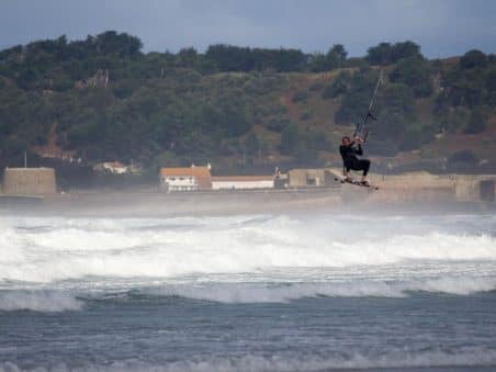 Kitesurfing in Jersey Blue Skies Paragliding