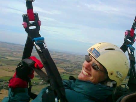 Blue Skies Paragliding Tandem with Mum