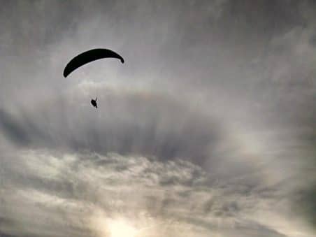 Butterfly Paragliding Tandem Passenger Photo