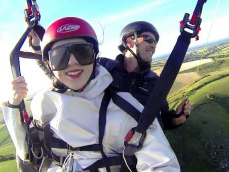 Blue Skies Paragliding Tandem Flight Sussex