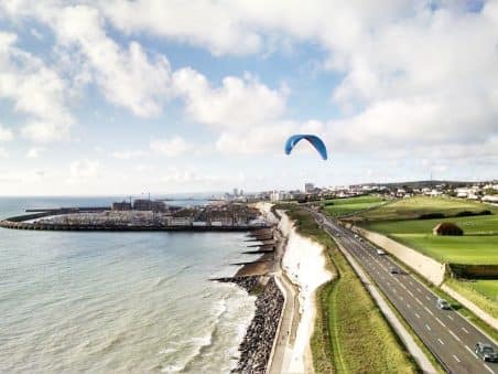 Blue Skies Paragliding Tandem Flight Brighton