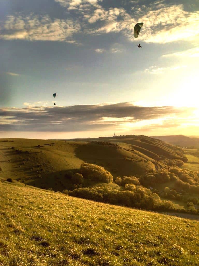 Blue Skies Paragliding Tandem Photo